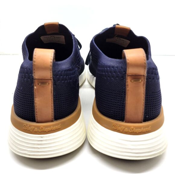 SwiftKnit™ Derby | Like walking on clouds | Wolf & Shepherd Wolf And Shepherd Mens Dark Blue Swiftknit Derbys Size US 11    EUR 44 VGC